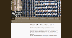 Desktop Screenshot of chicagoweavingschool.com